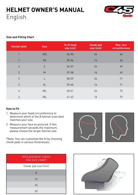 Cookie C45 Full Face Helmet